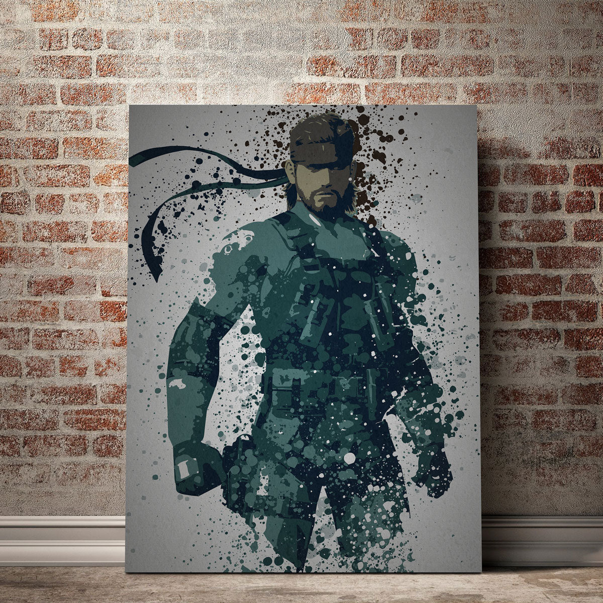 MGS Snake Wall Art