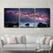 Milky Way Galaxy Canvas Set