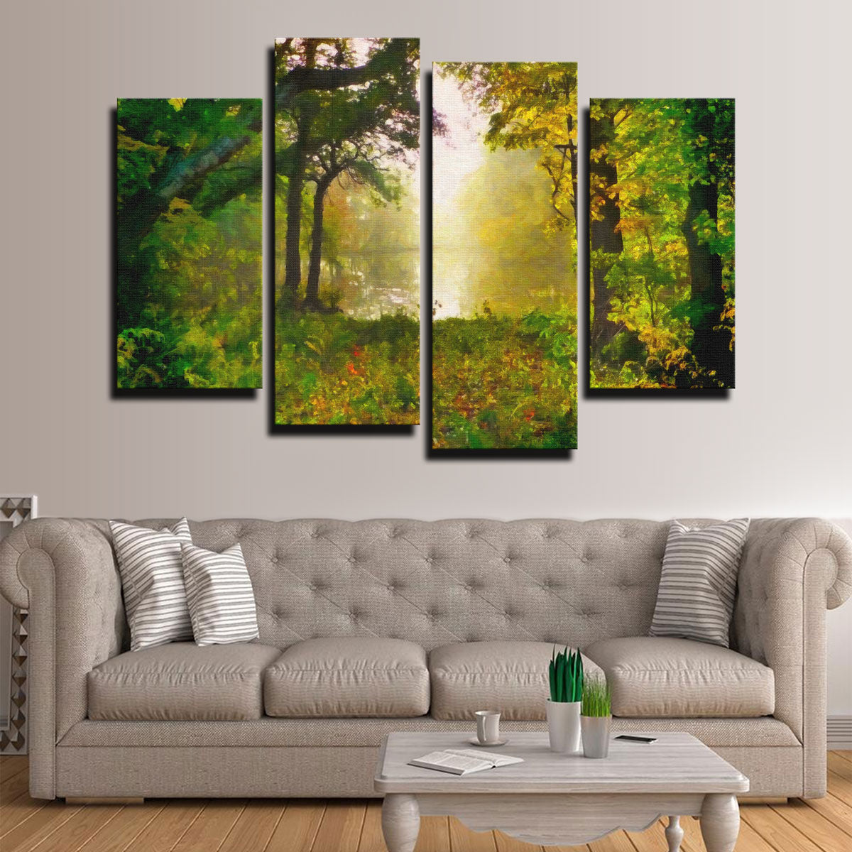 Misty Morning Wall Art