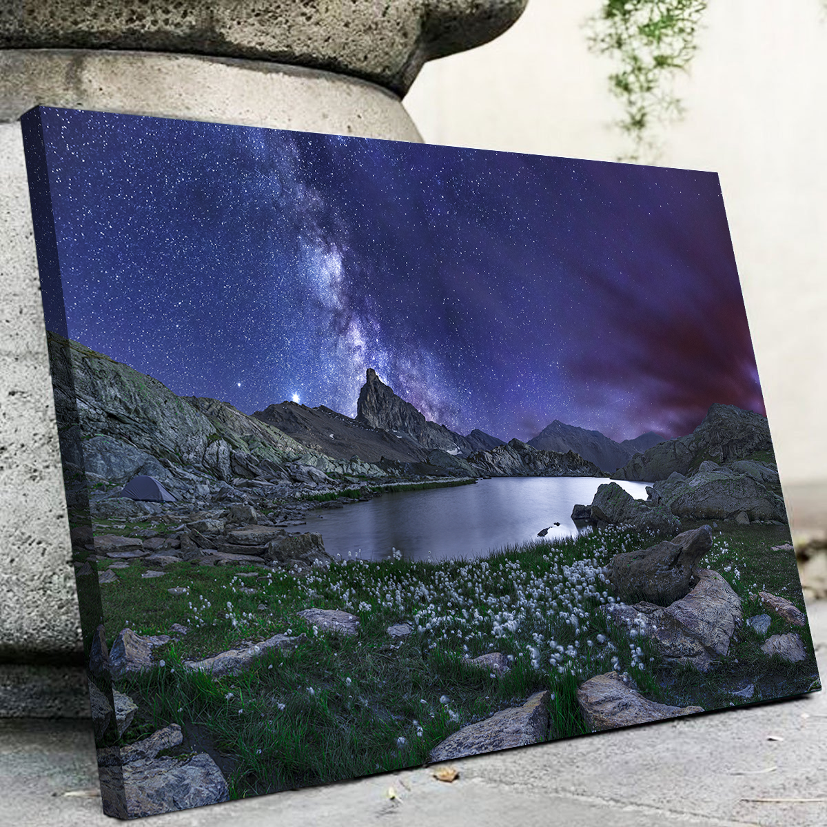 A Lake of Queyras Wall Art
