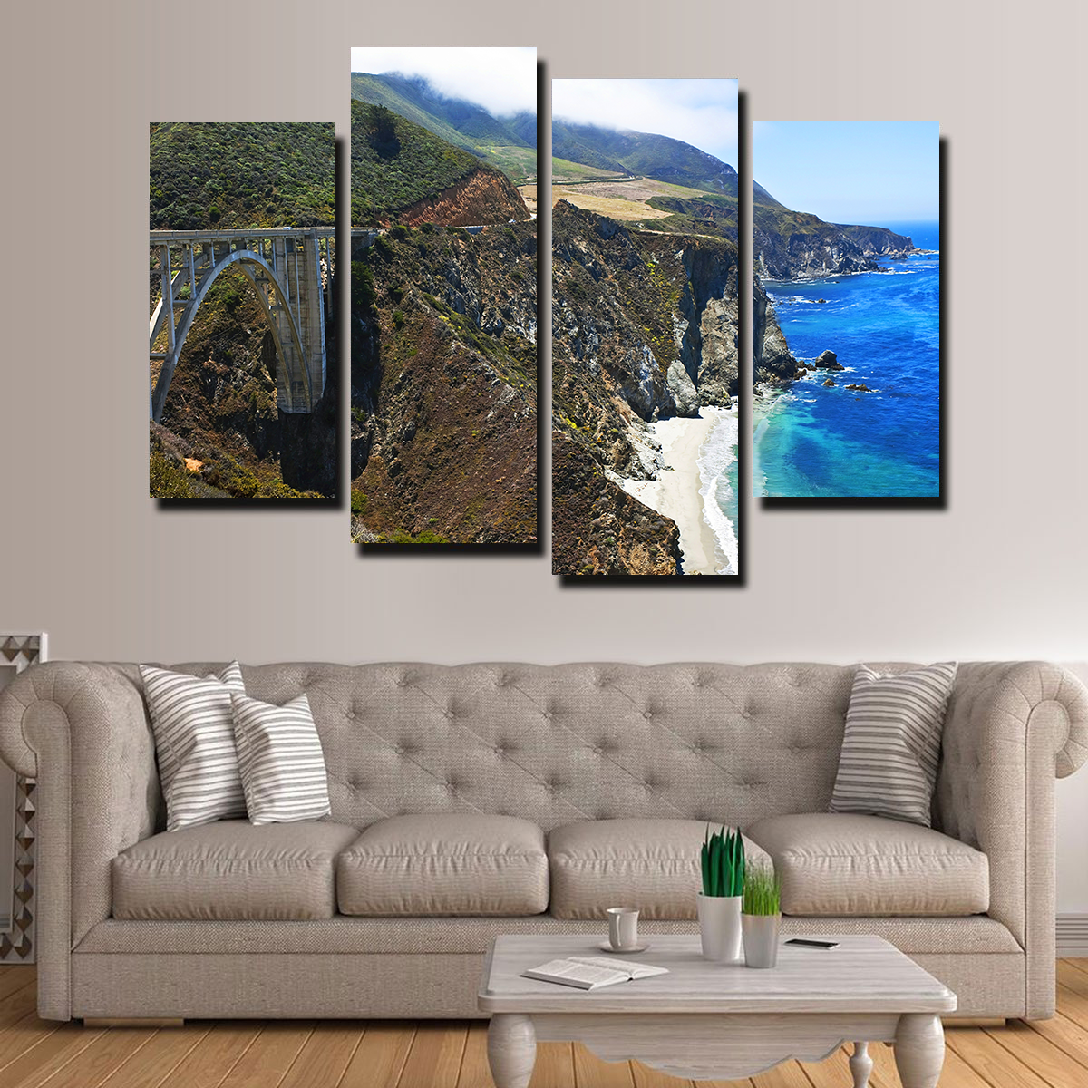 Bixby Creek Bridge Wall Art