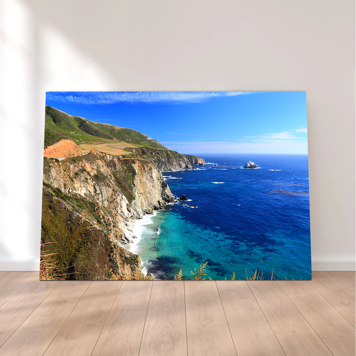 California Coastline Wall Art