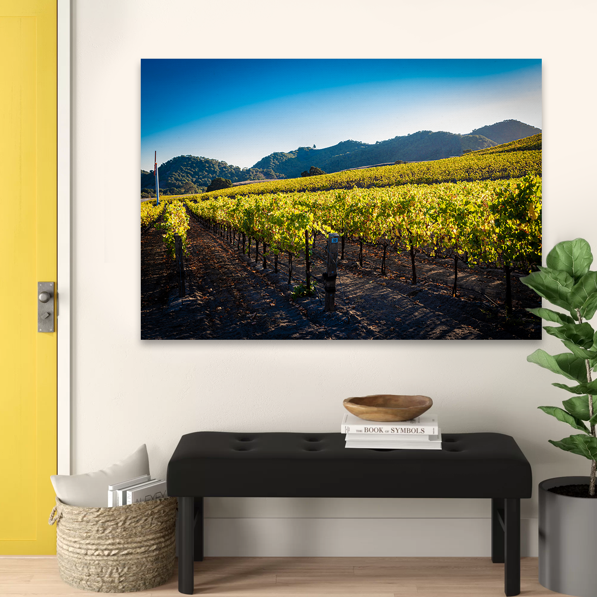 Central California Vineyard Wall Art