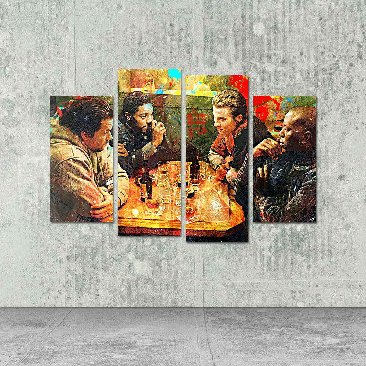 Four Brothers Wall Art