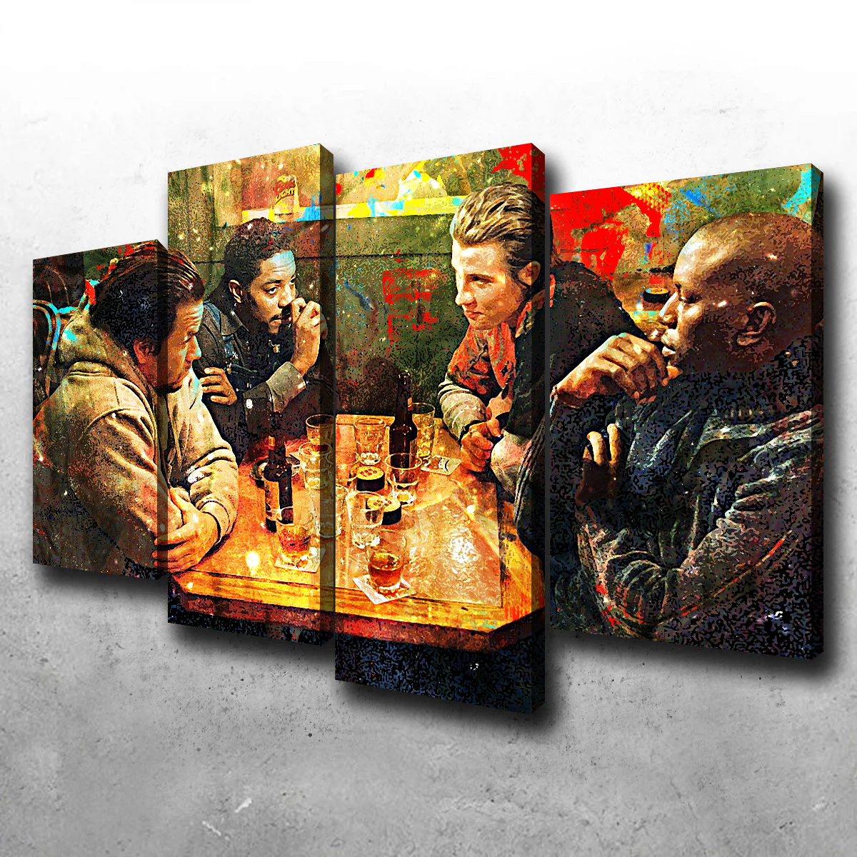 Four Brothers Wall Art