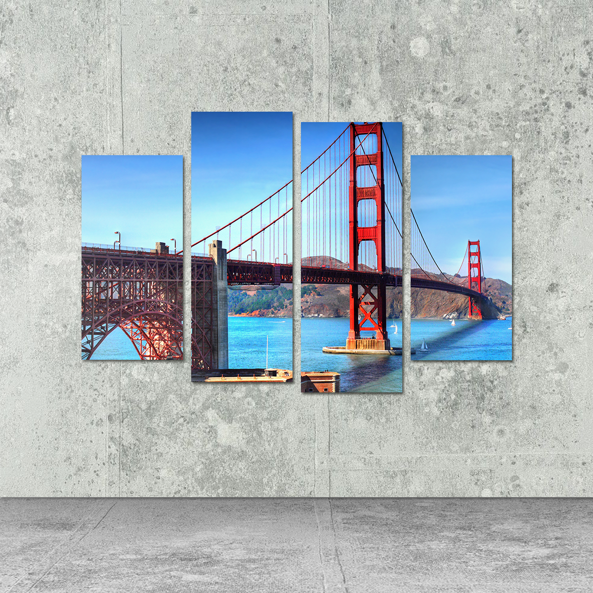 Golden Gate Bridge Wall Art