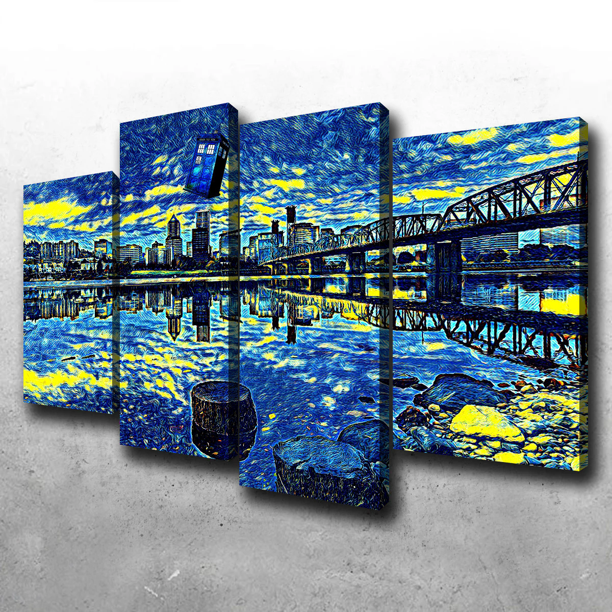 Portland Who Wall Art
