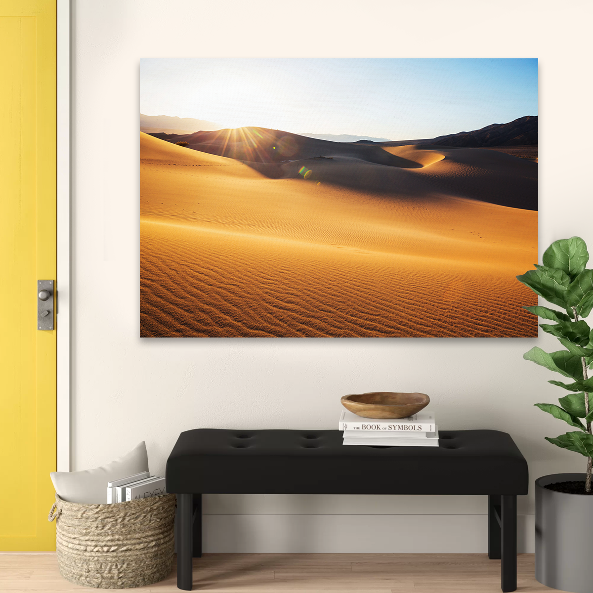 Sand Dunes in Death Valley Wall Art