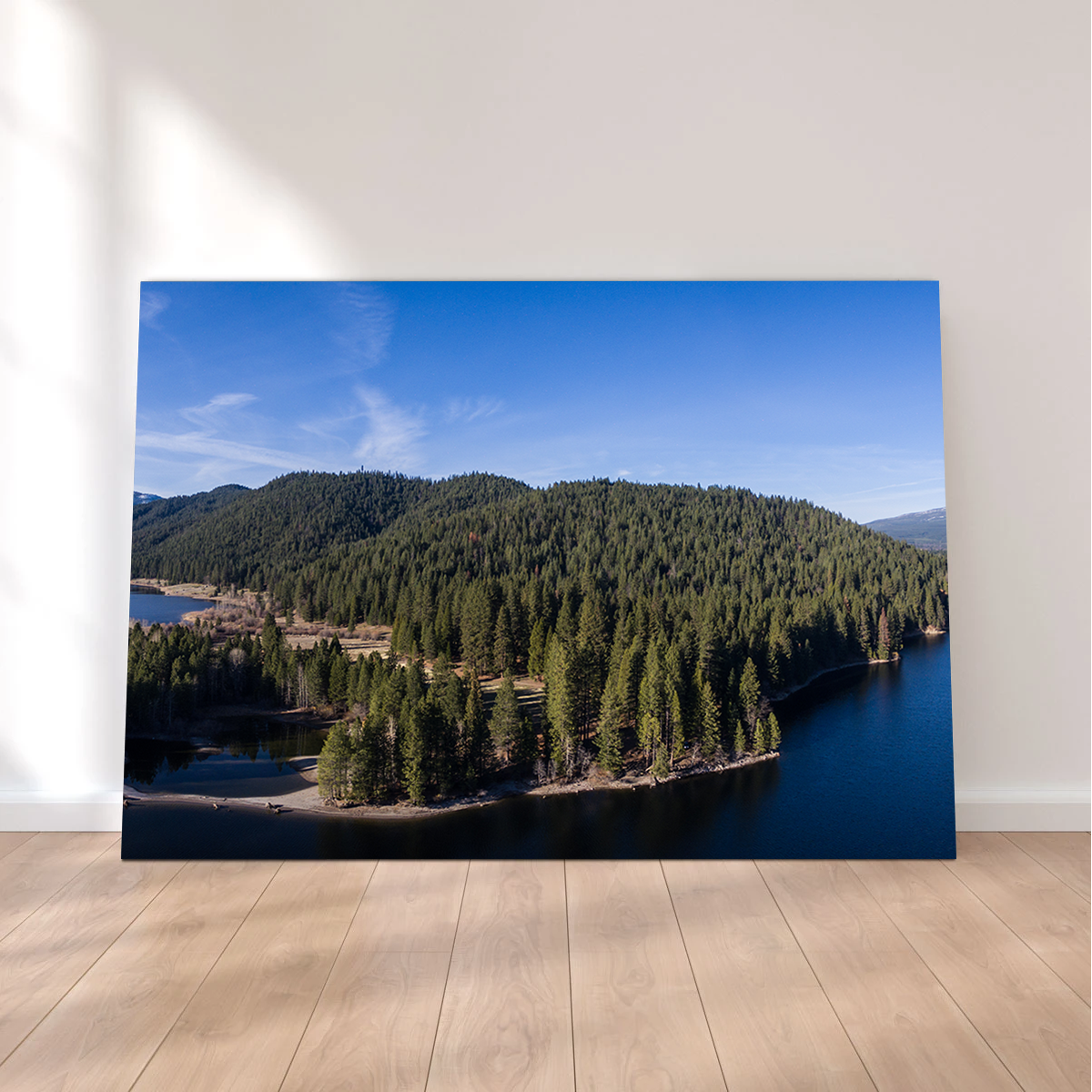 Siskiyou Lake and Mount Shasta Wall Art