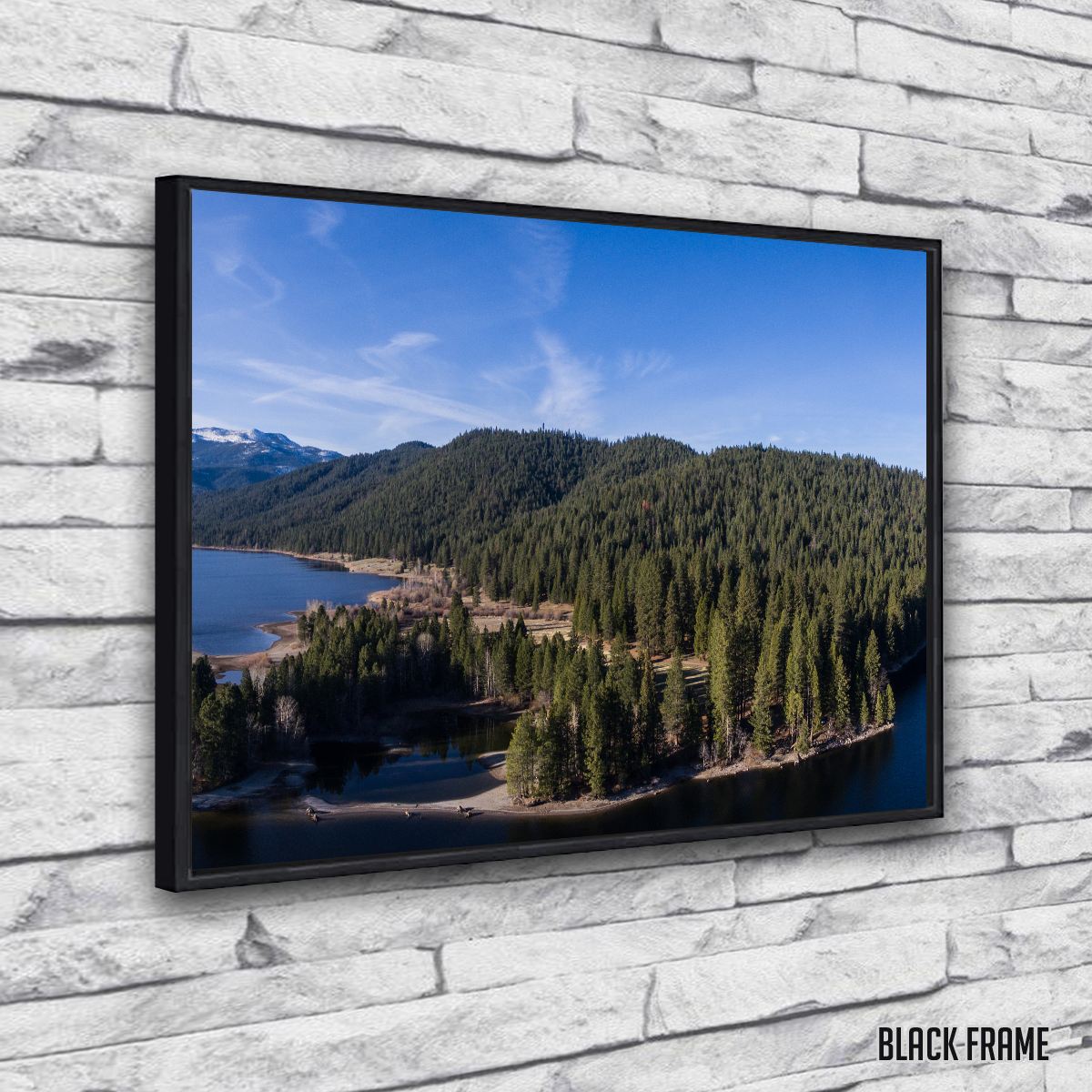 Siskiyou Lake and Mount Shasta Wall Art