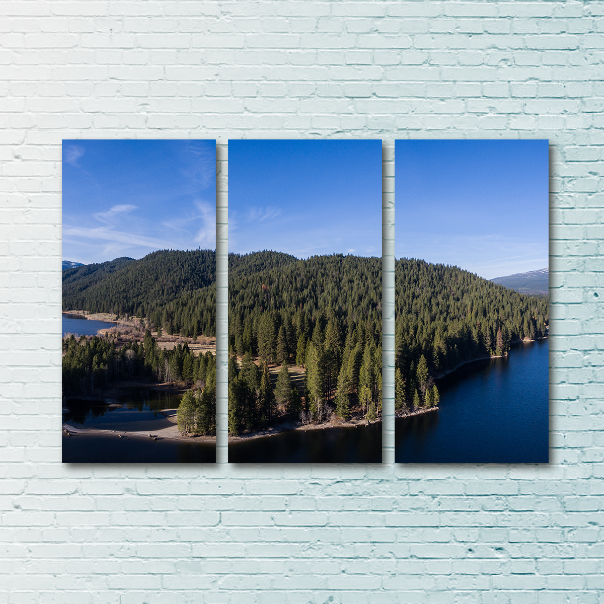 Siskiyou Lake and Mount Shasta Wall Art