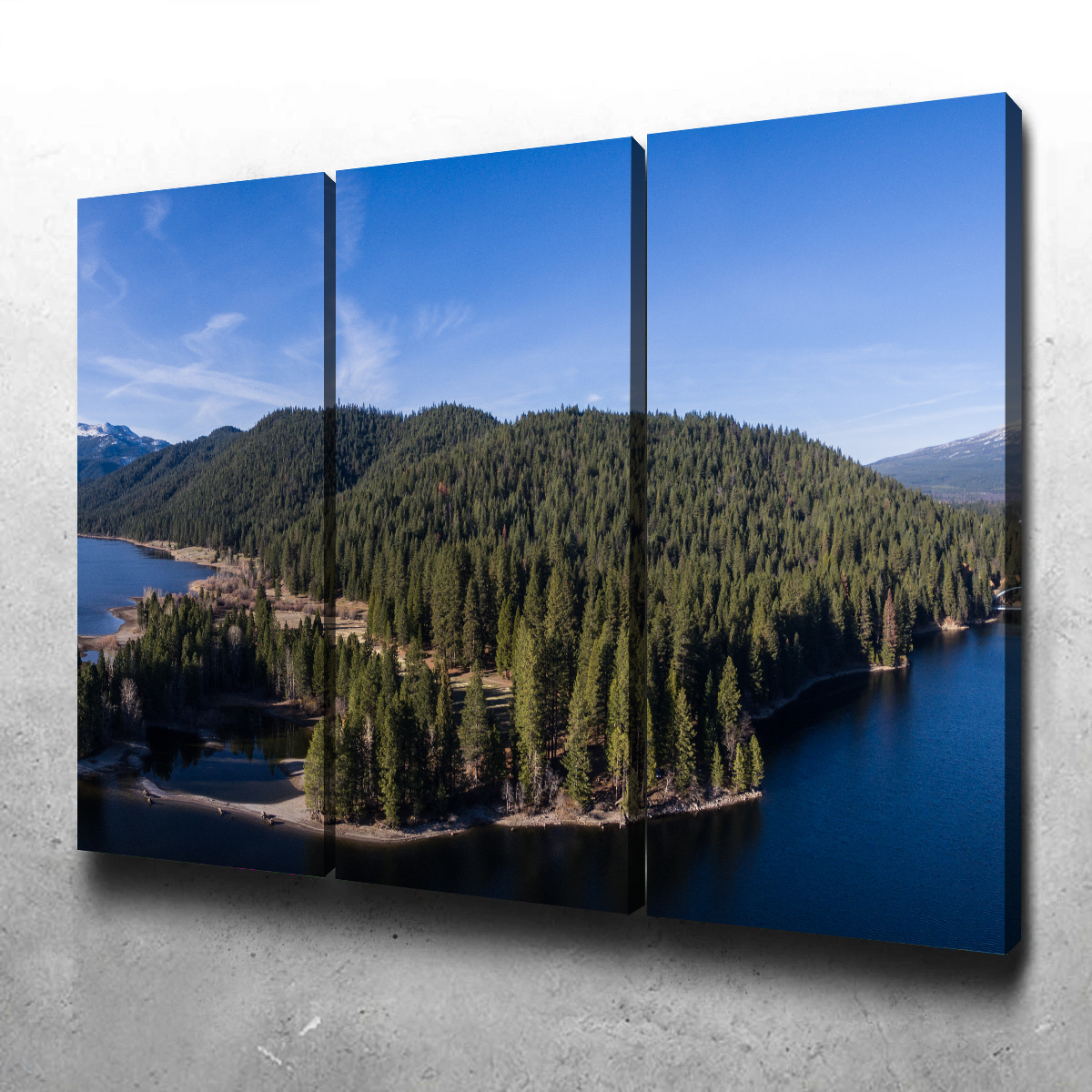 Siskiyou Lake and Mount Shasta Wall Art