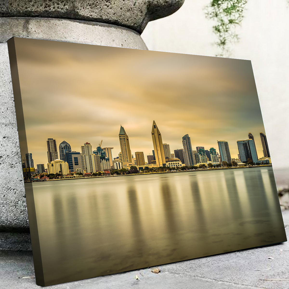 Sunset Skyline of San Diego Wall Art