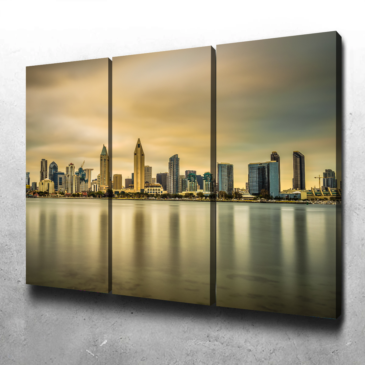 Sunset Skyline of San Diego Wall Art