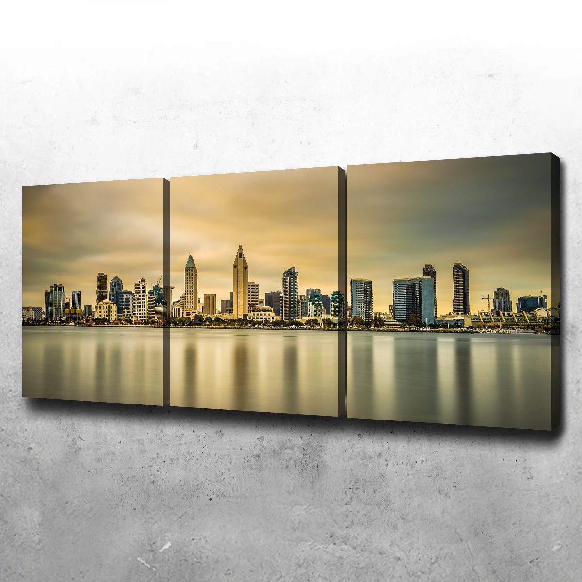 Sunset Skyline of San Diego Wall Art