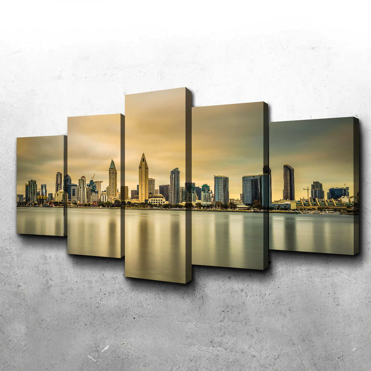 Sunset Skyline of San Diego Wall Art