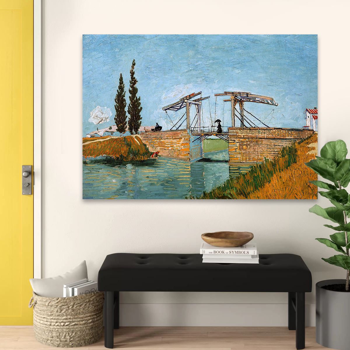 Brug bij Langlois Wall Art