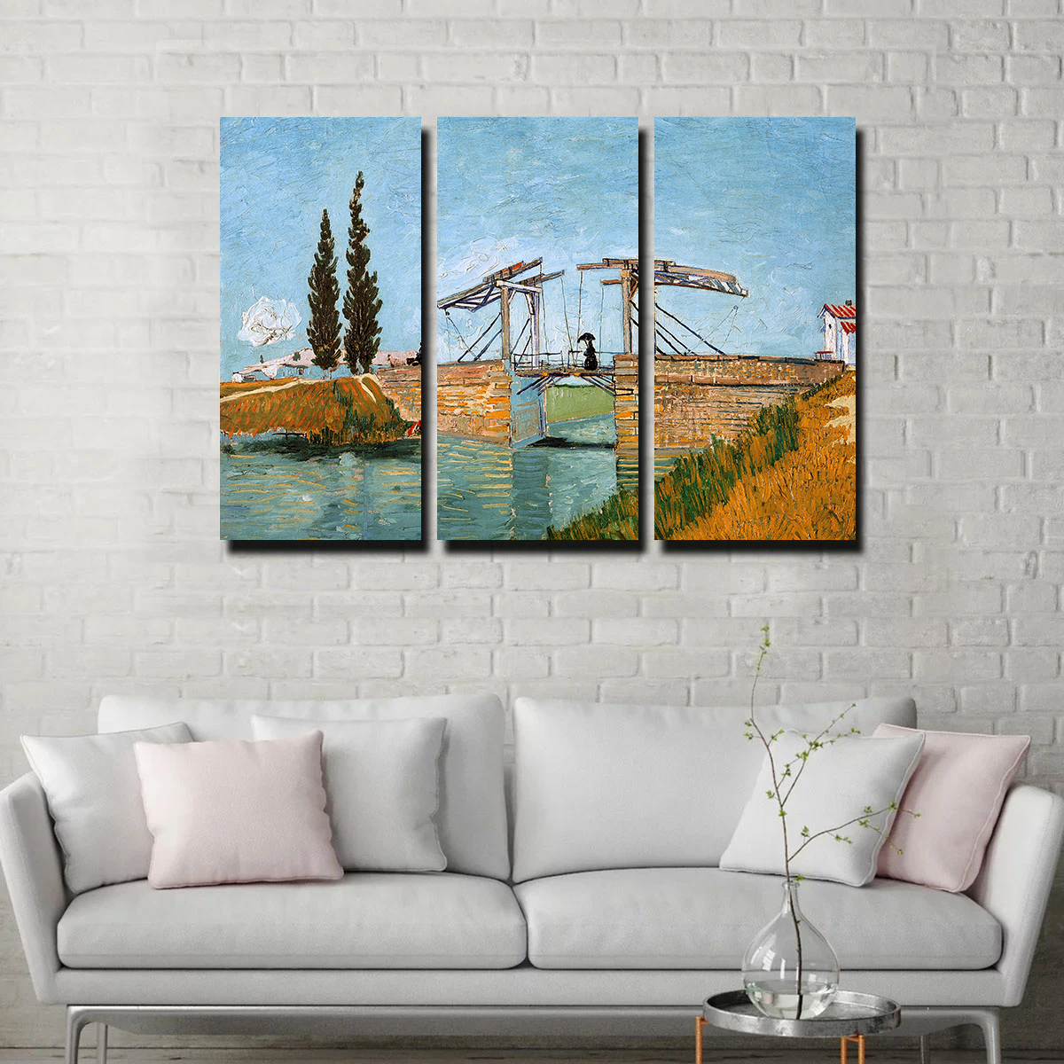 Brug bij Langlois Wall Art
