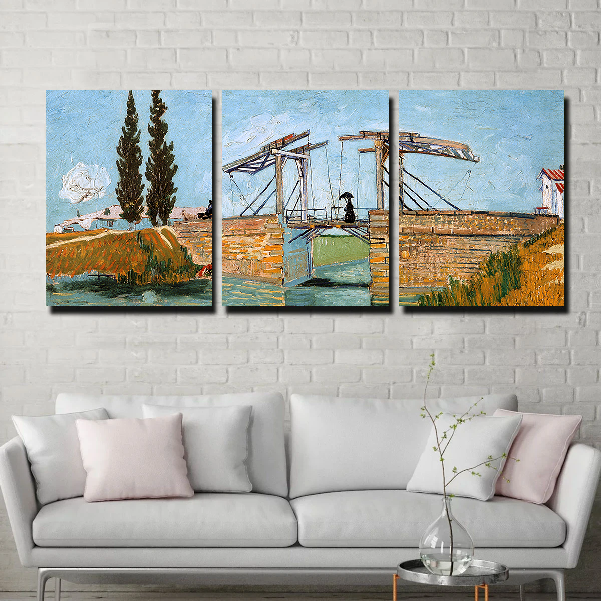 Brug bij Langlois Wall Art