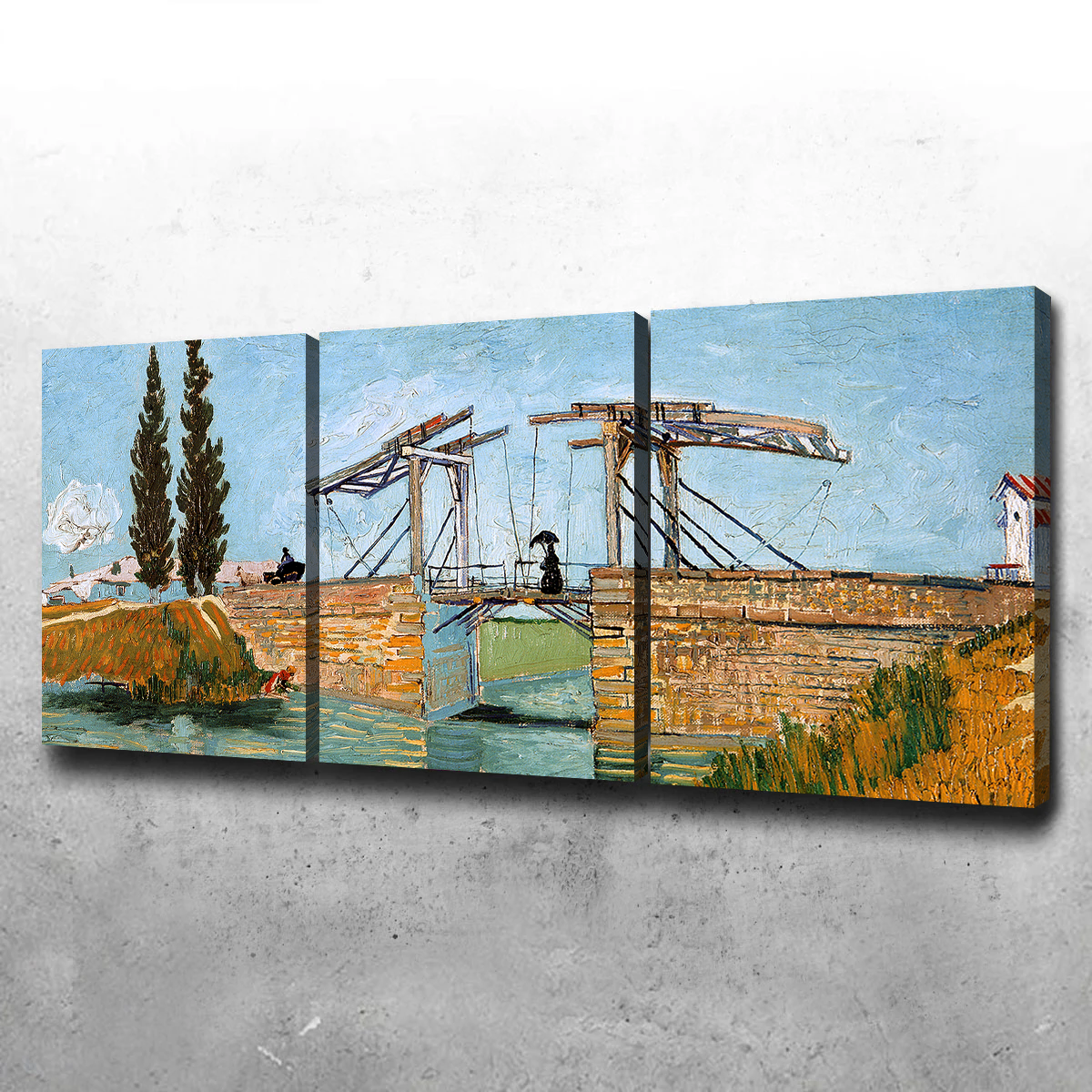 Brug bij Langlois Wall Art