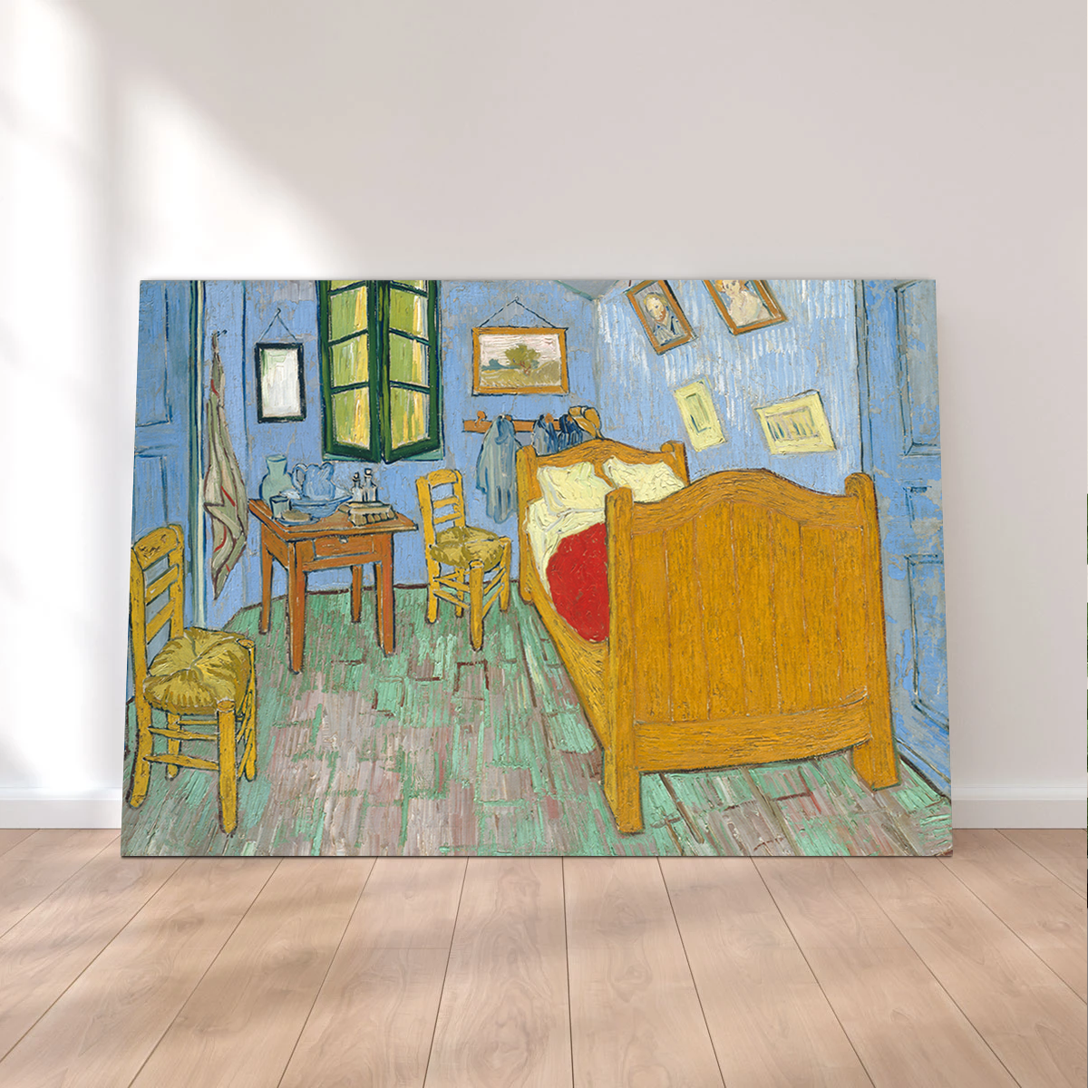 The Bedroom   Mockup Vincent Van Gogh. The Bedroom 1pc1 