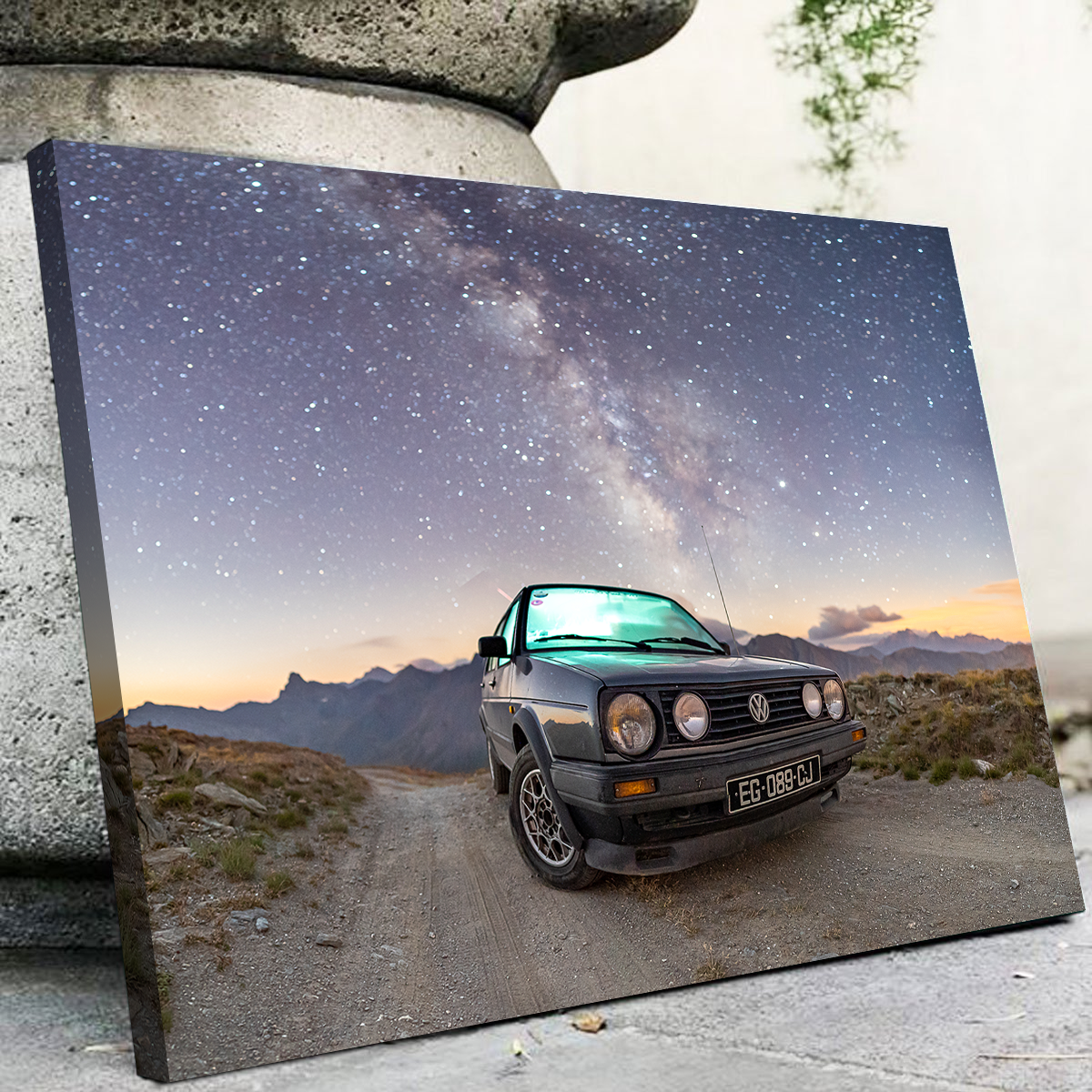 Volkswagen Milky Way Wall Art