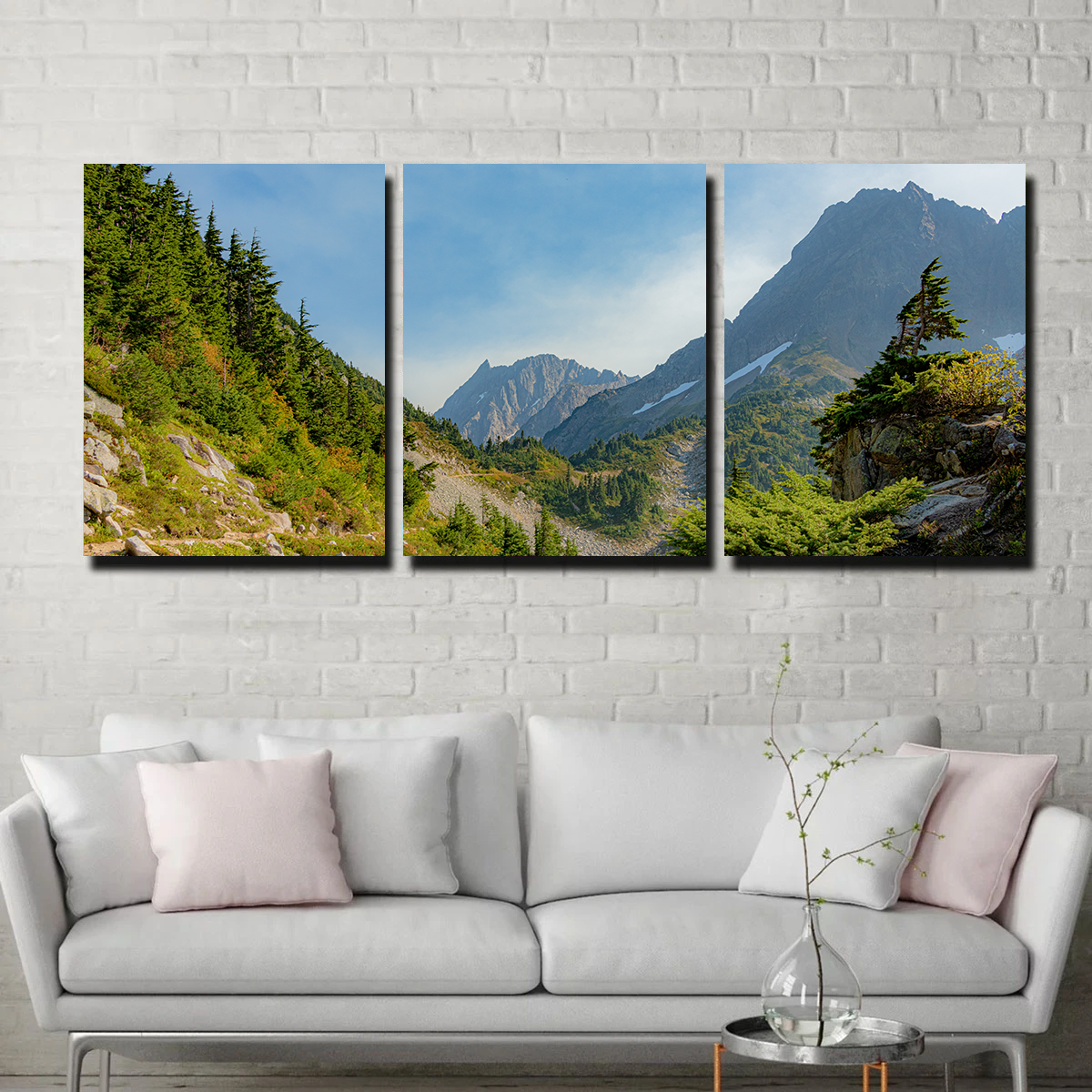 Treeline at Cascade Pass Wall Art