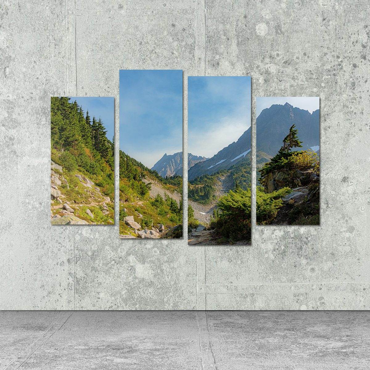 Treeline at Cascade Pass Wall Art