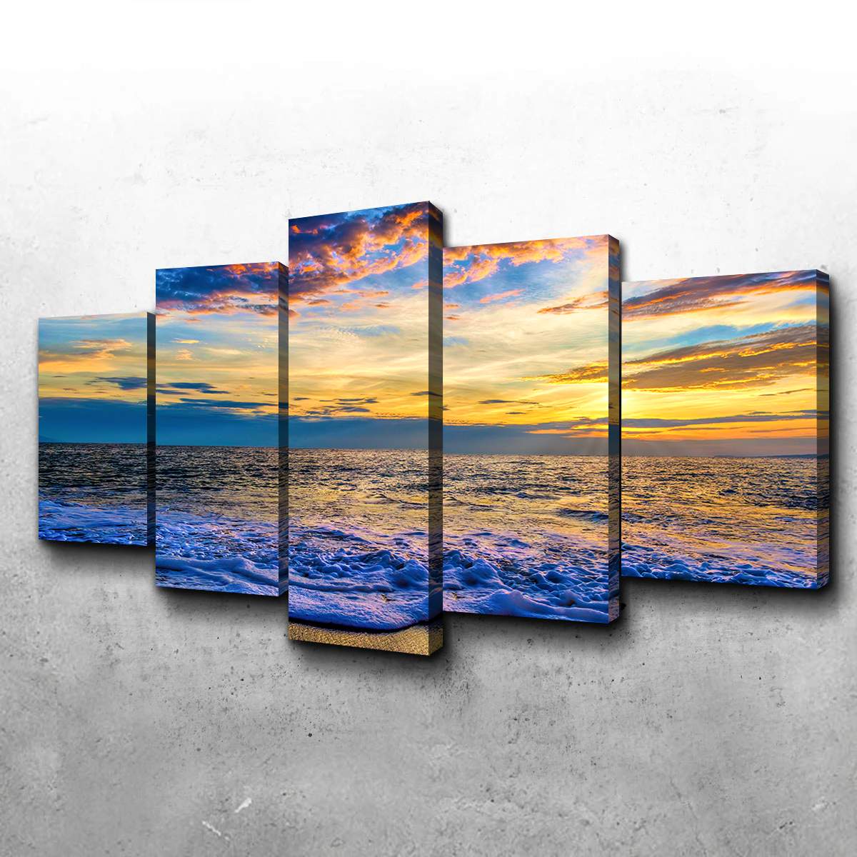 Ocean Sunset Wall Art