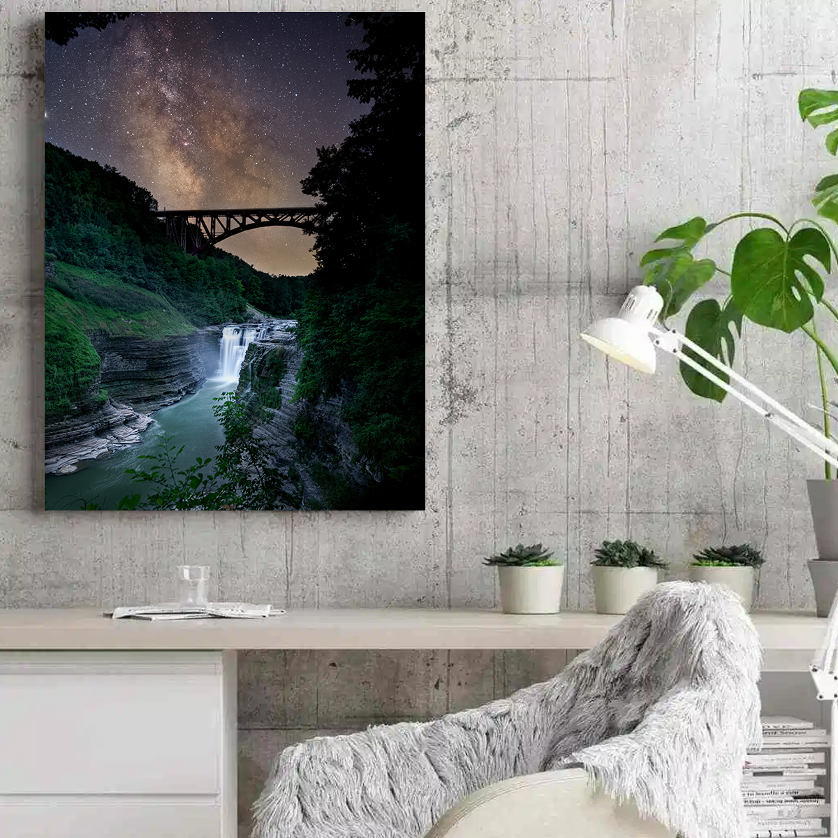 Letchworth Milky Way Wall Art