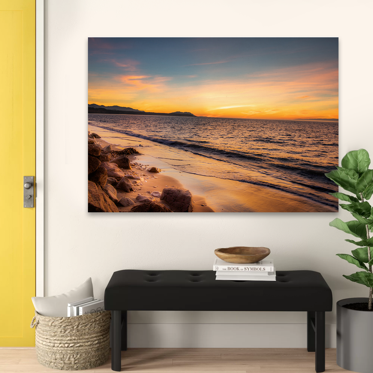 Olympic Sunset Wall Art