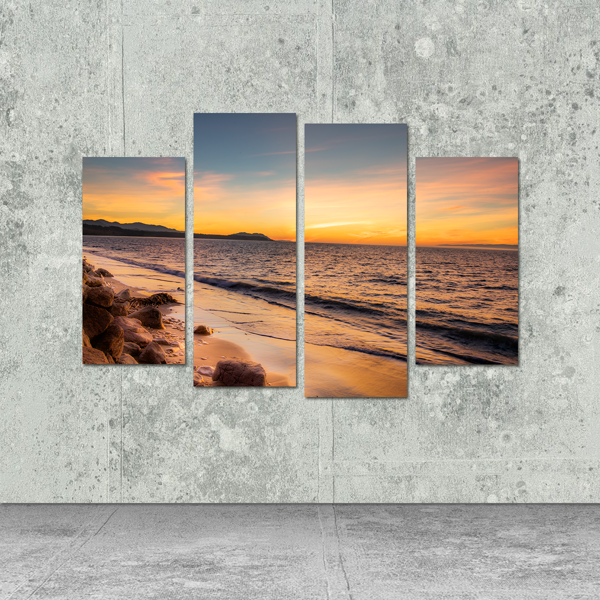Olympic Sunset Wall Art