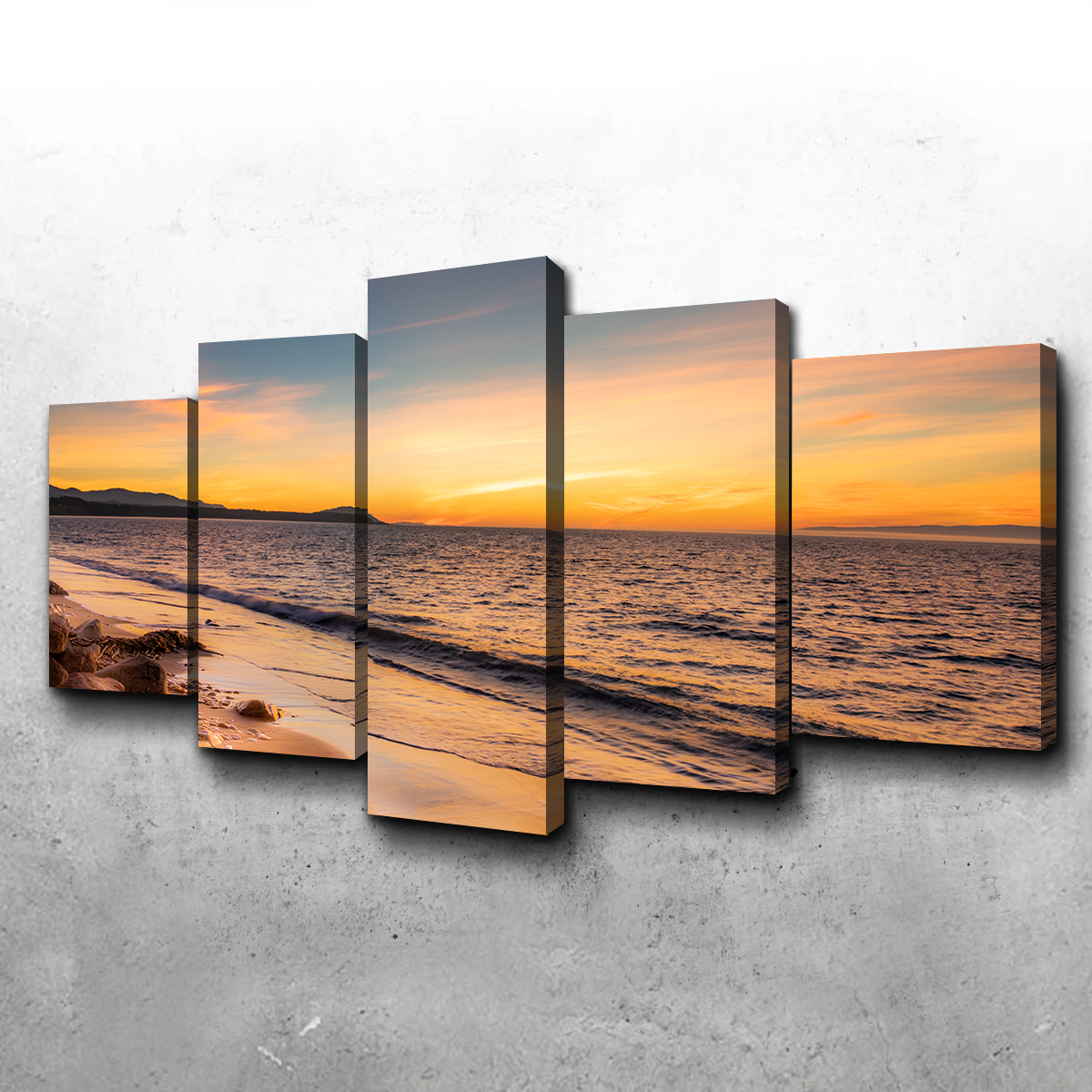 Olympic Sunset Wall Art