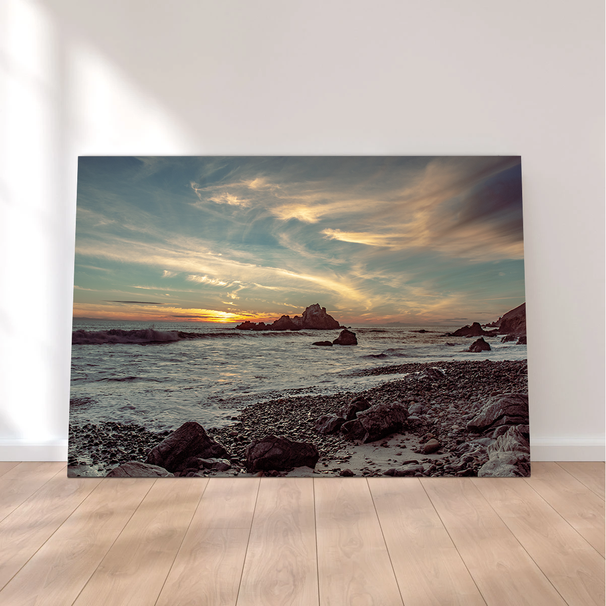 Pfieffer Beach Sunset Wall Art