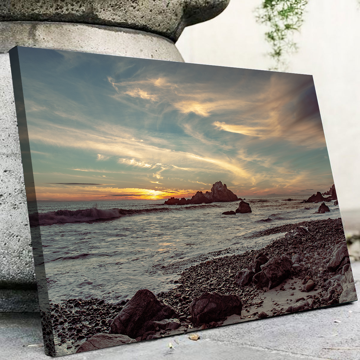 Pfieffer Beach Sunset Wall Art