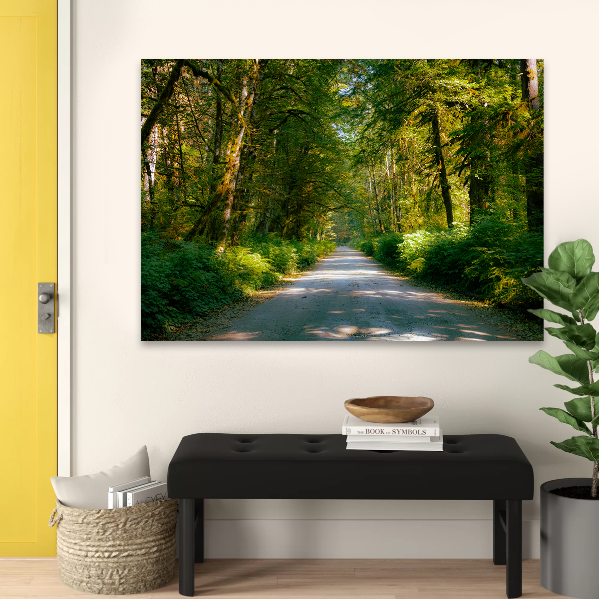 Rainforest Road Wall Art