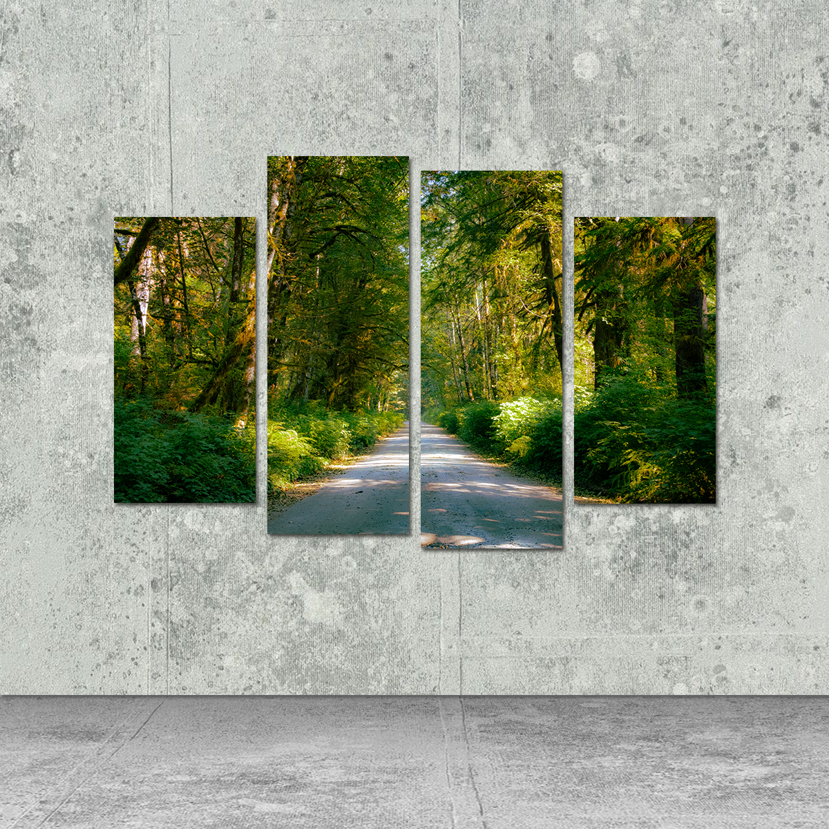 Rainforest Road Wall Art