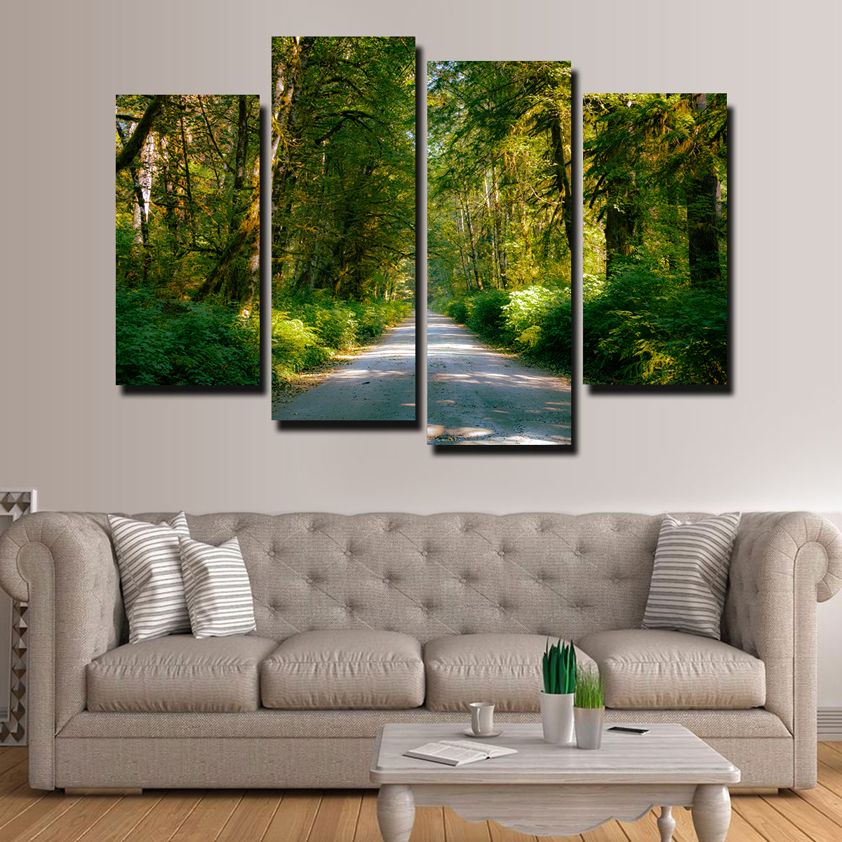 Rainforest Road Wall Art