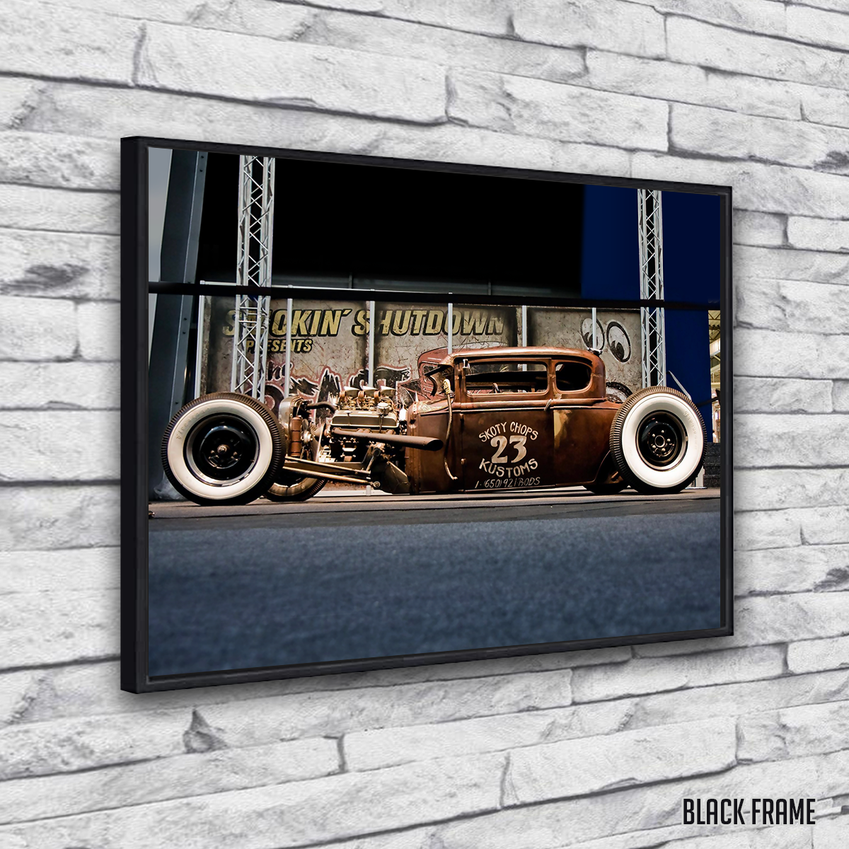 Rat Rod Wall Art