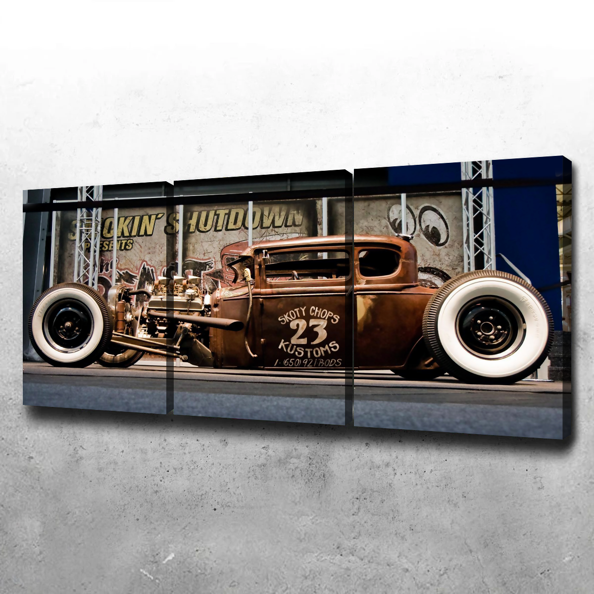 Rat Rod Wall Art