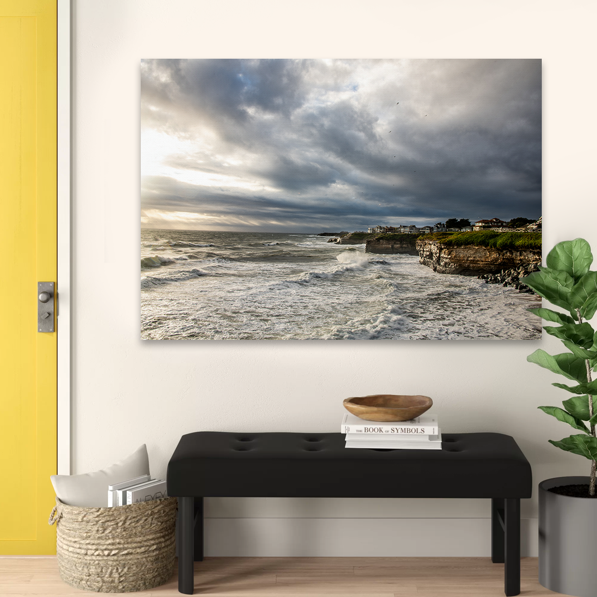 Santa Cruz Sunset Wall Art