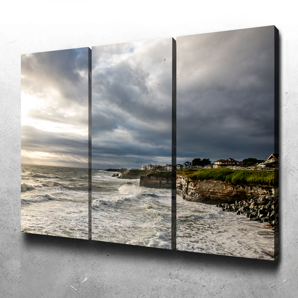Santa Cruz Sunset Wall Art