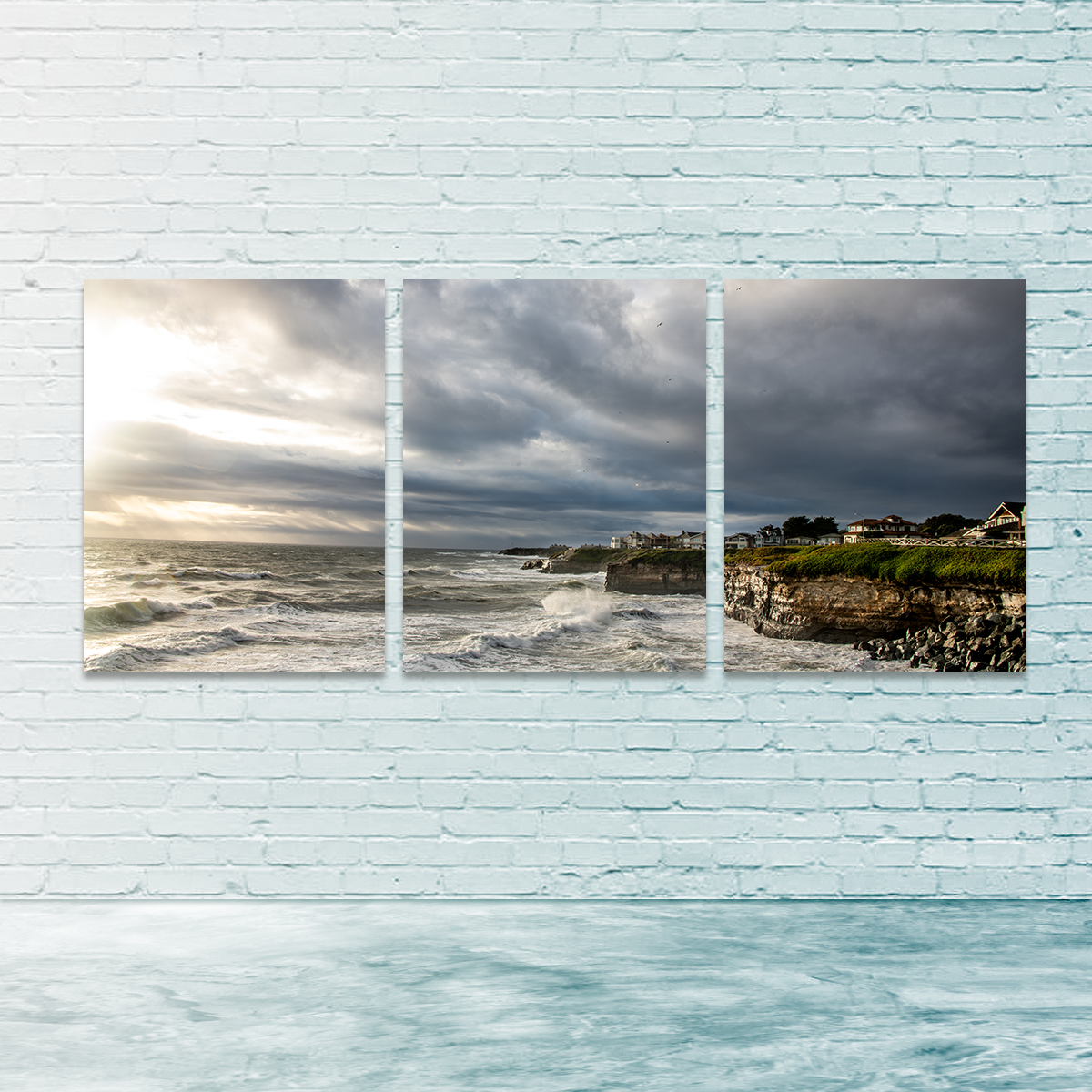Santa Cruz Sunset Wall Art