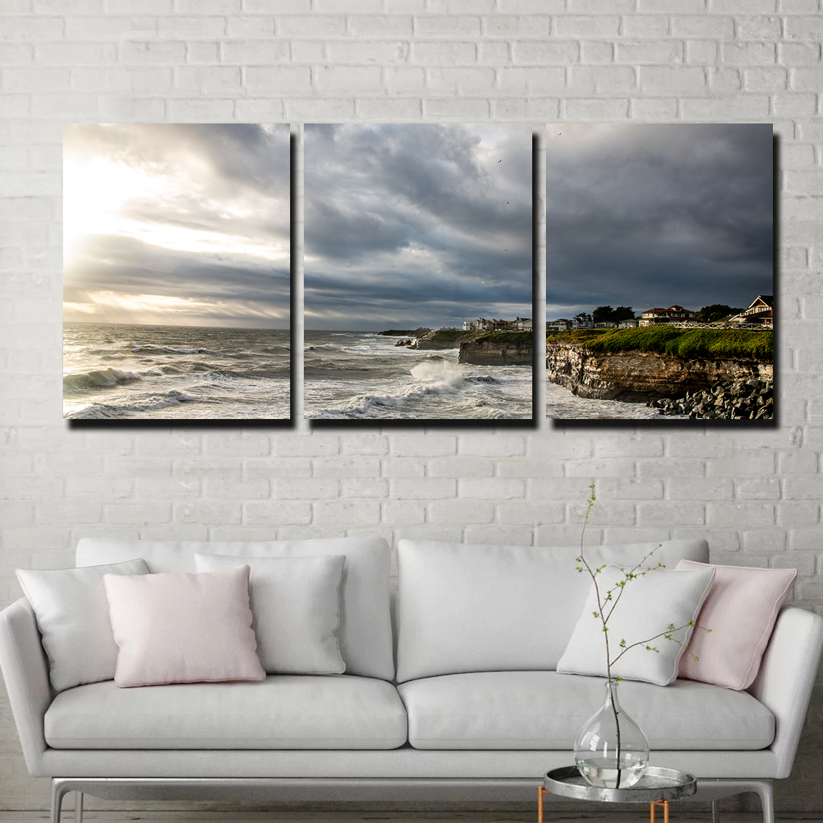 Santa Cruz Sunset Wall Art