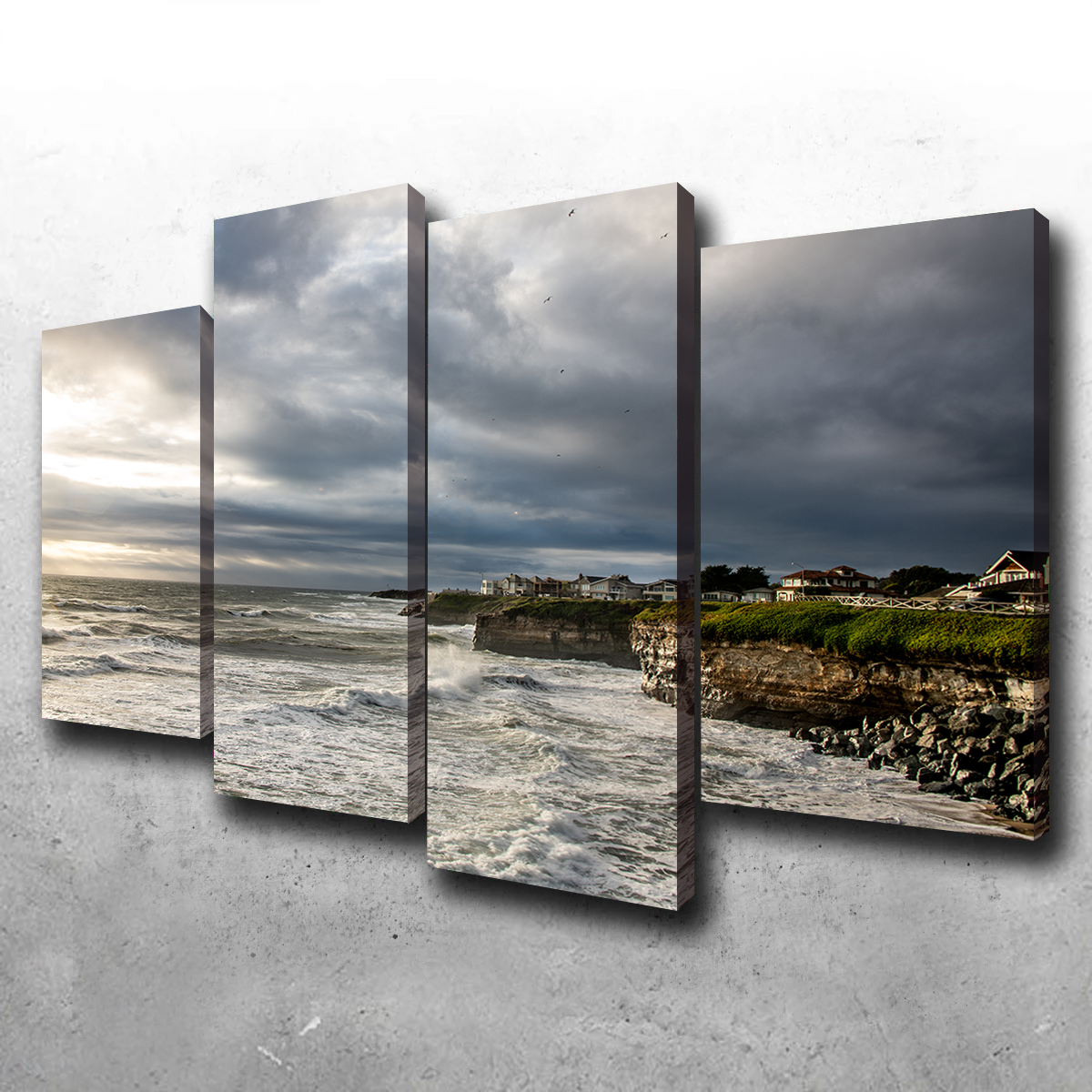Santa Cruz Sunset Wall Art
