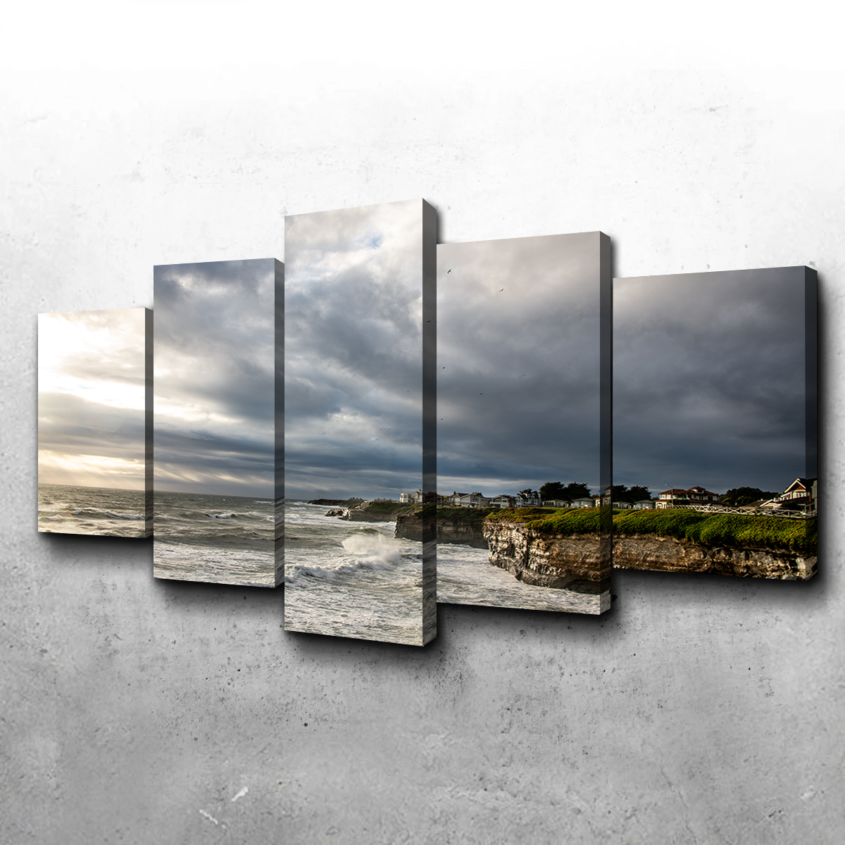 Santa Cruz Sunset Wall Art