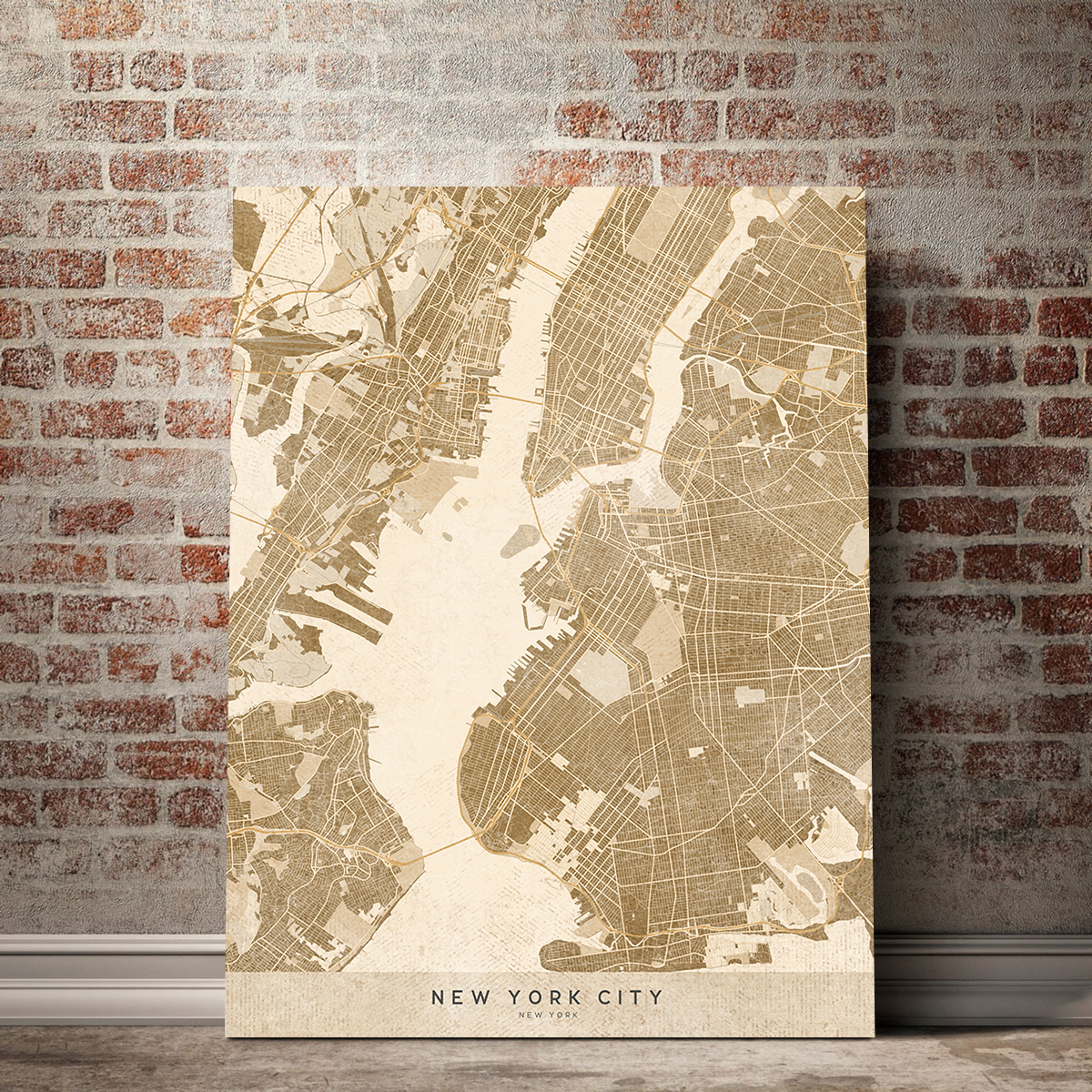 Sepia New York City Wall Art