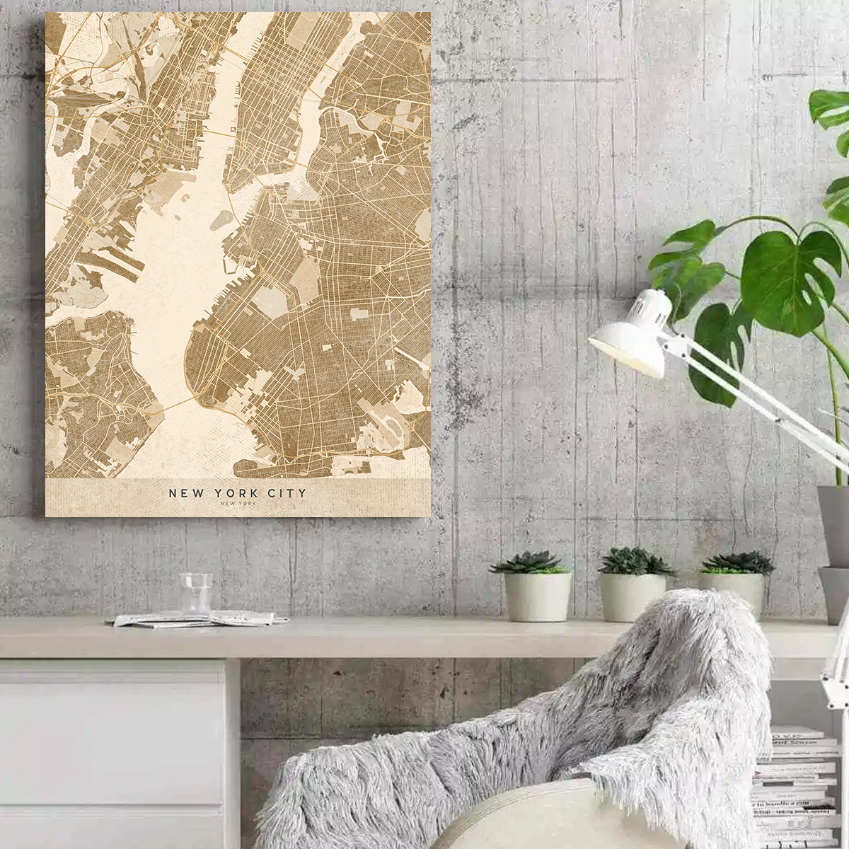 Sepia New York City Wall Art