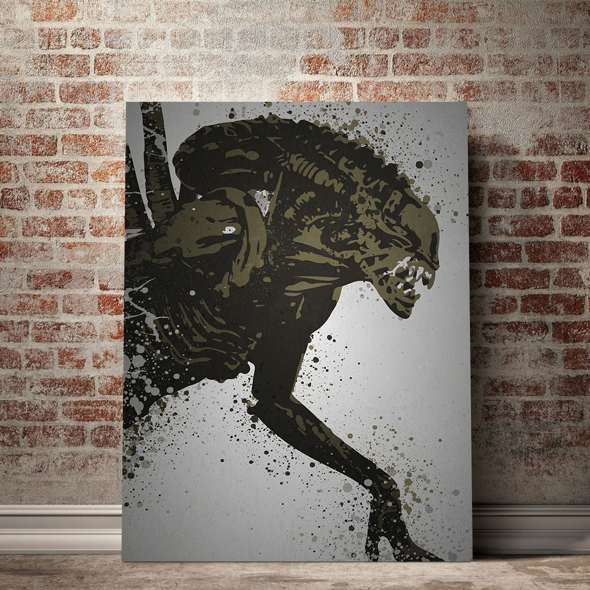 Alien Xenomorph Wall Art