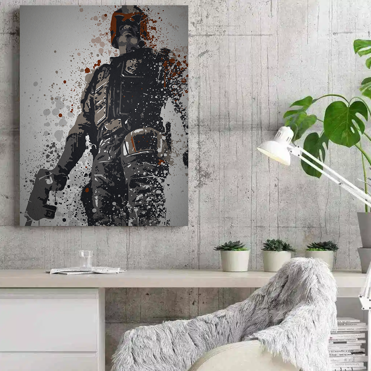 I Am The Law Wall Art